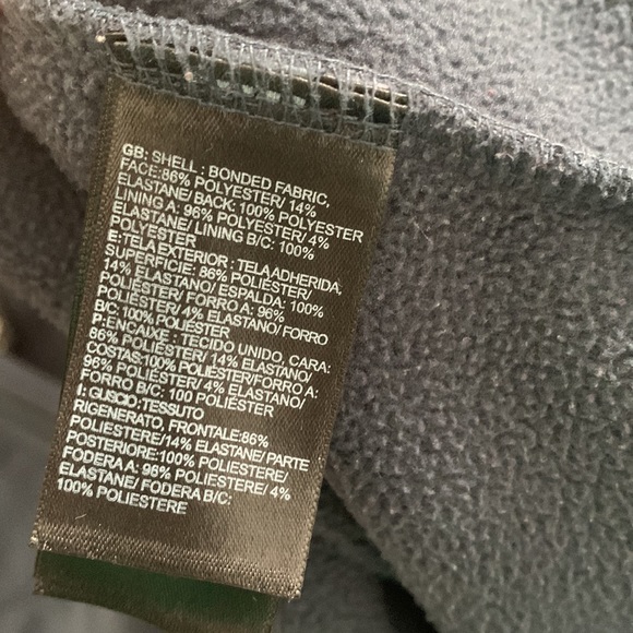 North Face Softshell Jacket Blue Size XXL - Picture 7 of 7